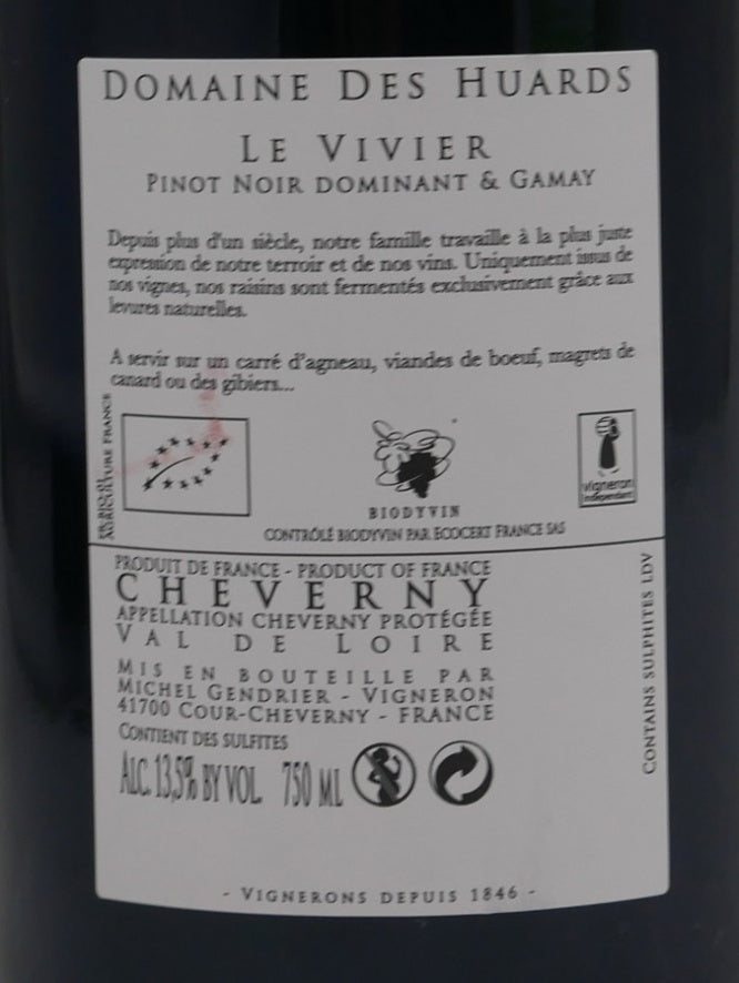 Cheverny Le Vivier 2019