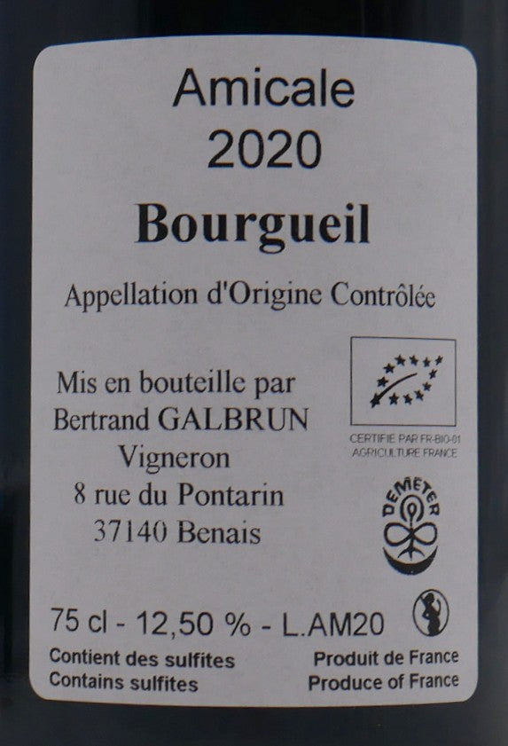 Bourgueil Amicale 2020