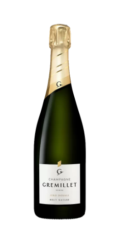 Champagne Gremillet Brut nature Zéro dosage