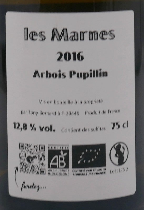 Savagnin Les Marnes 2016