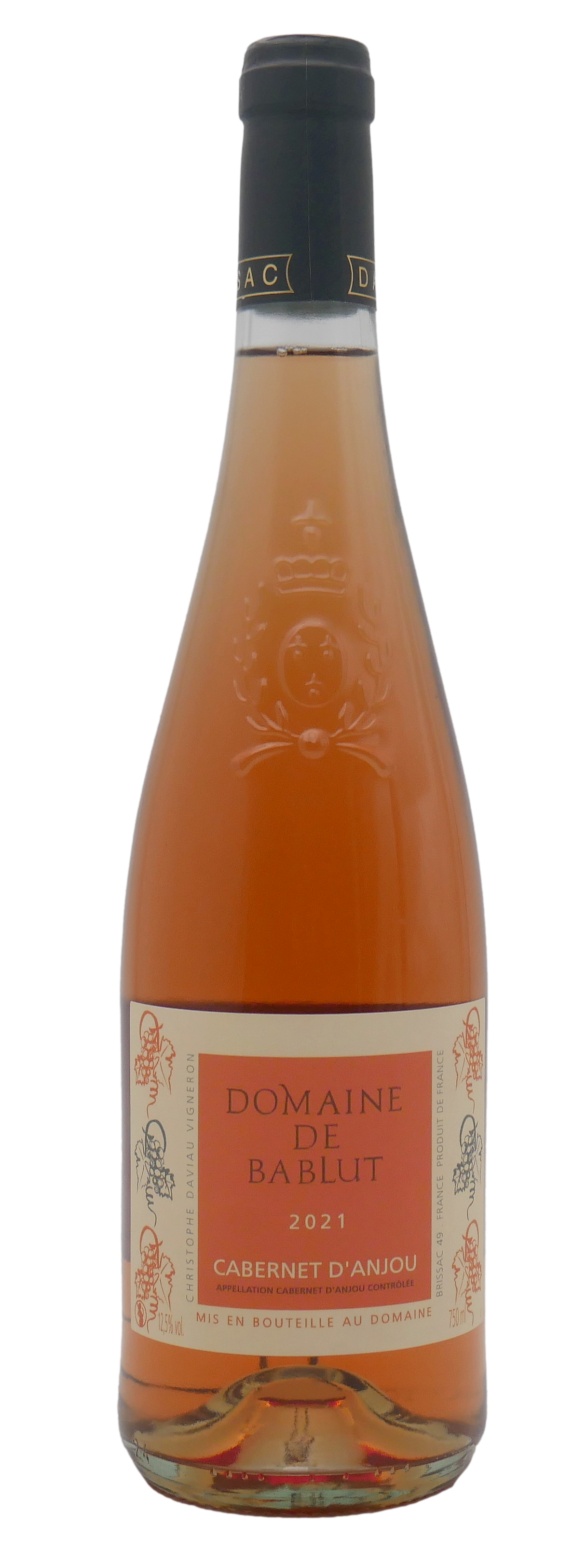 Cabernet d'Anjou rosé moelleux 2021
