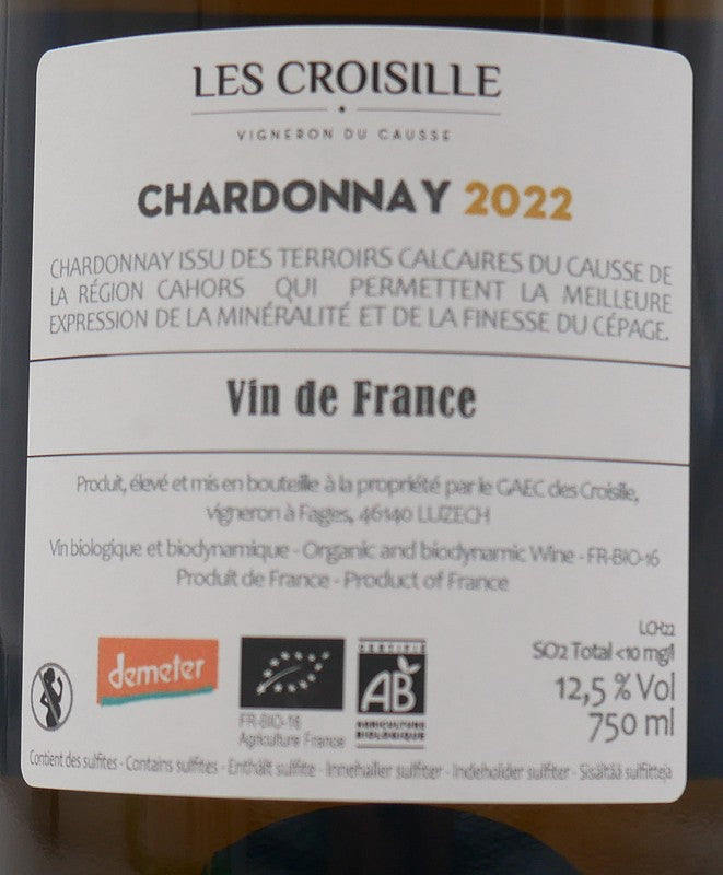 Chardonnay Croisille 2022