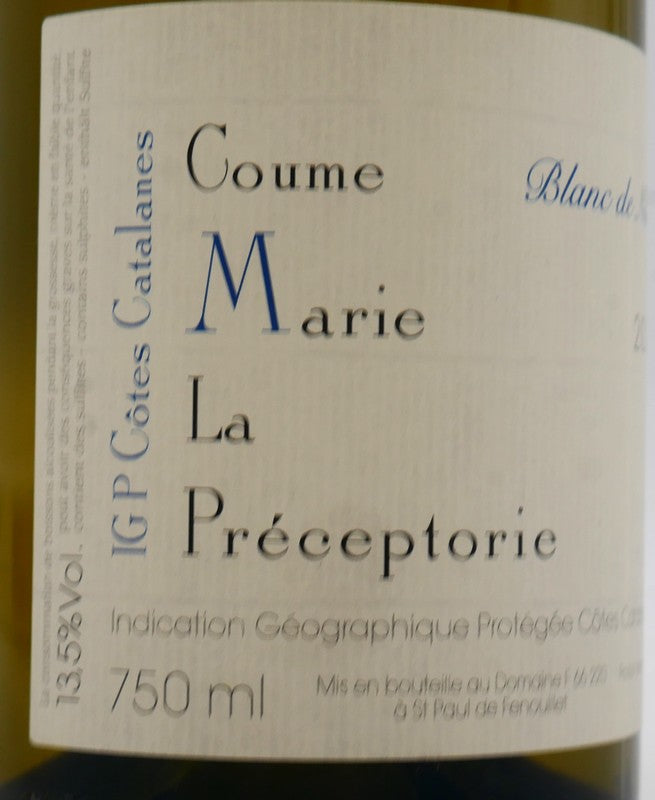 Coume Marie blanc de Noir 2022