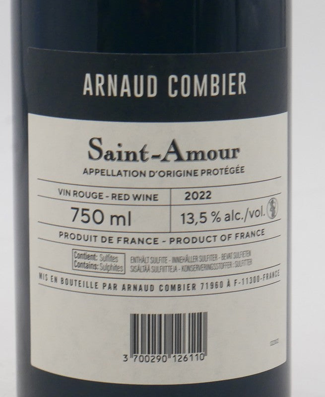 Saint-Amour Arnaud Combier 2022