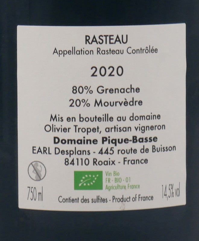 Rasteau 2020