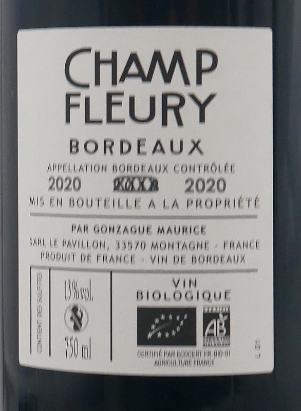 Champ Fleury 2020