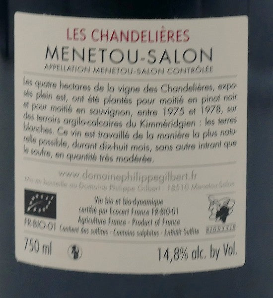 Menetou Rouge Les Chandelières 2019