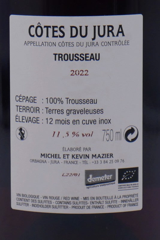 Trousseau Ronces 2022