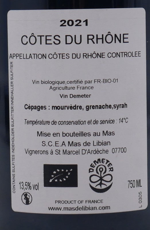 Côtes du Rhône La Calade 2021