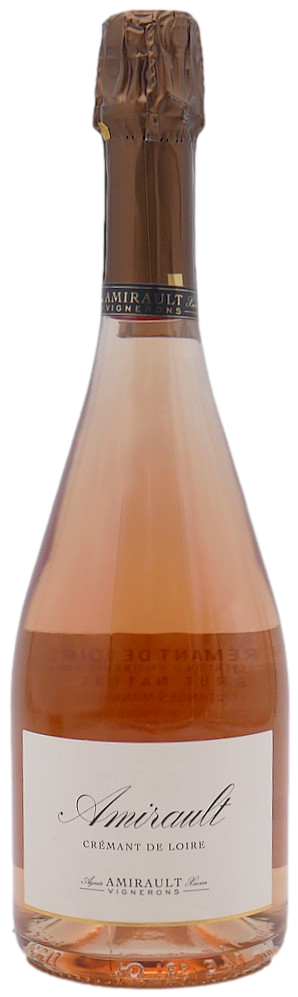 Crémant de Loire Amirault rosé Brut Nature Demeter