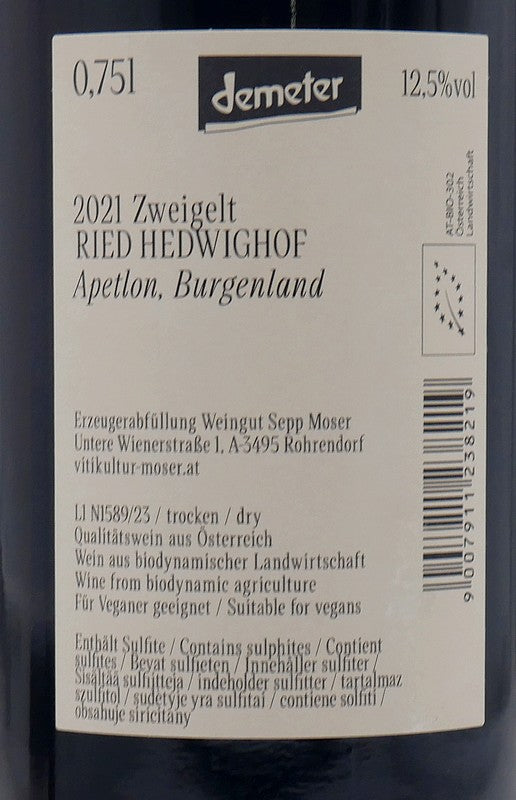 Zweigelt Hedwighof 2021
