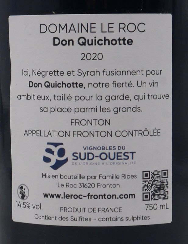 Fronton Don Quichotte 2020