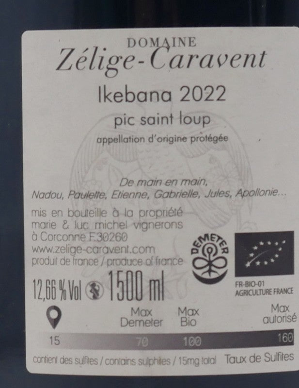 Pic Saint Loup Ikebana 2022 MAGNUM