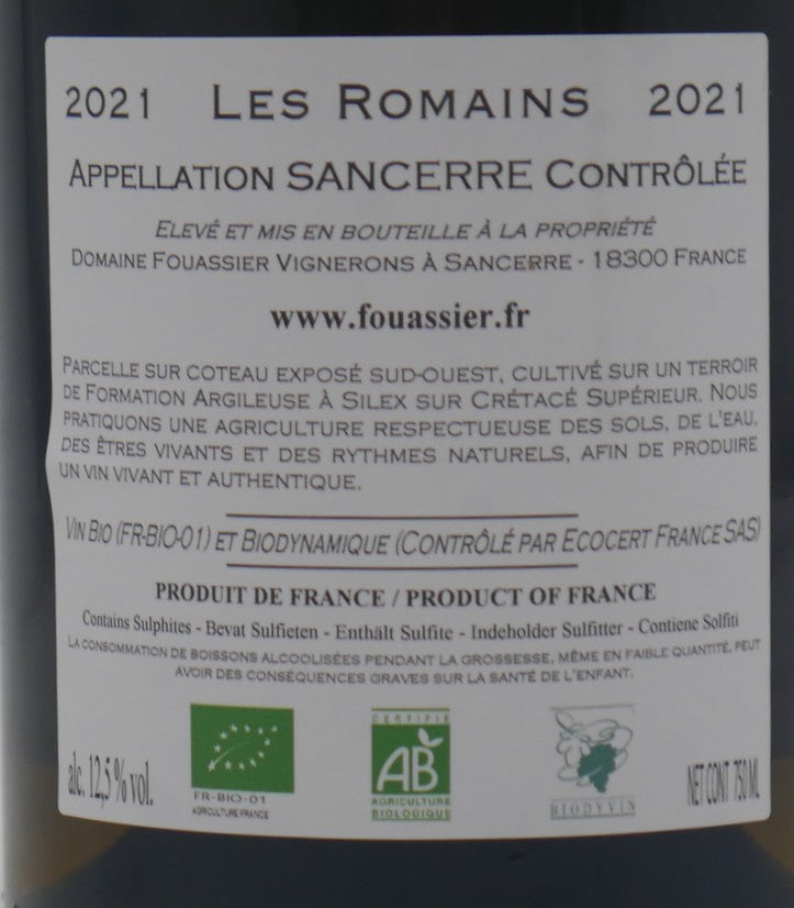 Sancerre Les Romains 2021