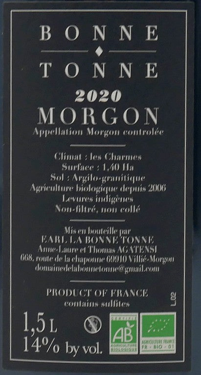 Morgon Les Charmes 2020 MAGNUM