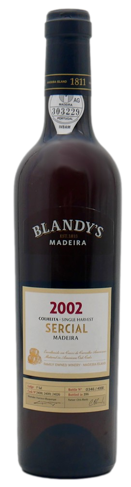 Blandy's Sercial 2002 - bout.50cl