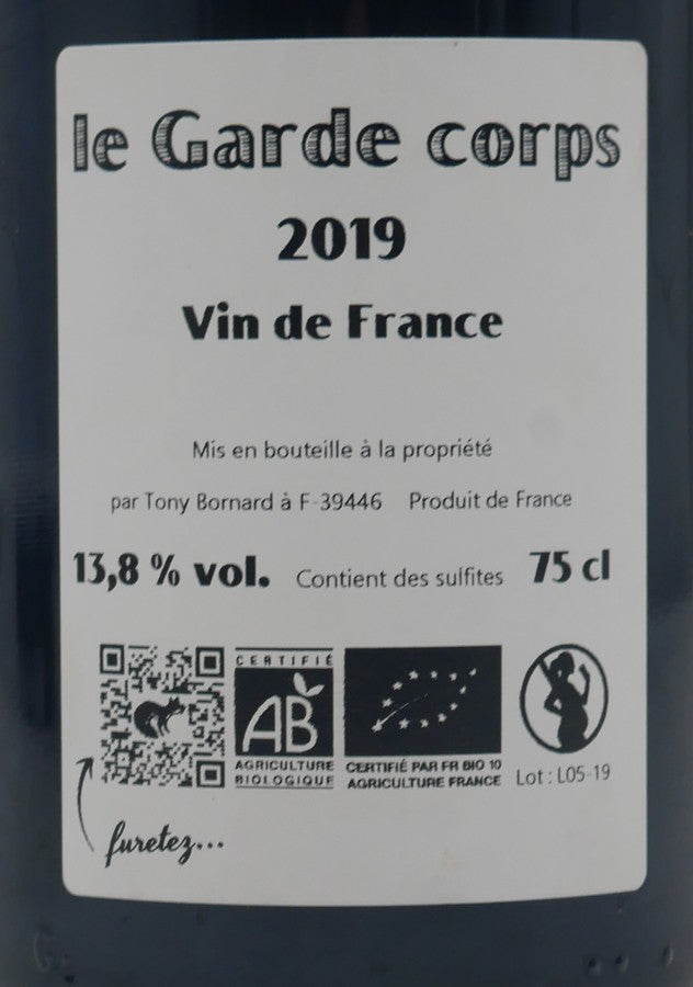 Trousseau Le Garde Corps 2019