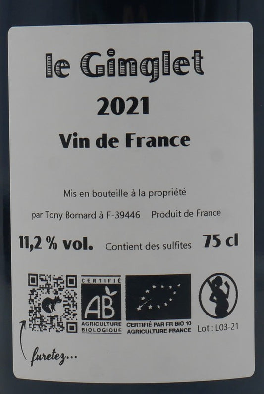 Trousseau Le Ginglet 2021