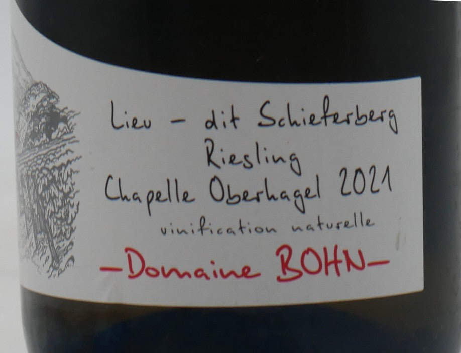 Riesling Schieferberg  Chapelle Oberhagel 2021