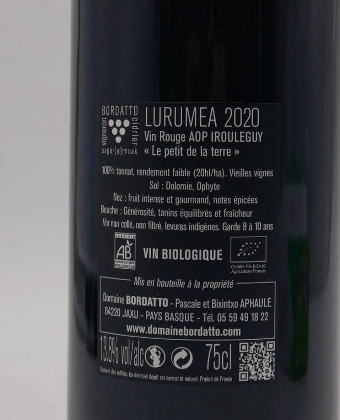 Irouléguy Lurumea 2020
