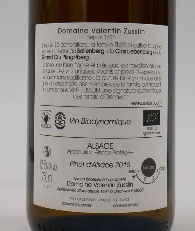 Pinots d'Alsace 2015