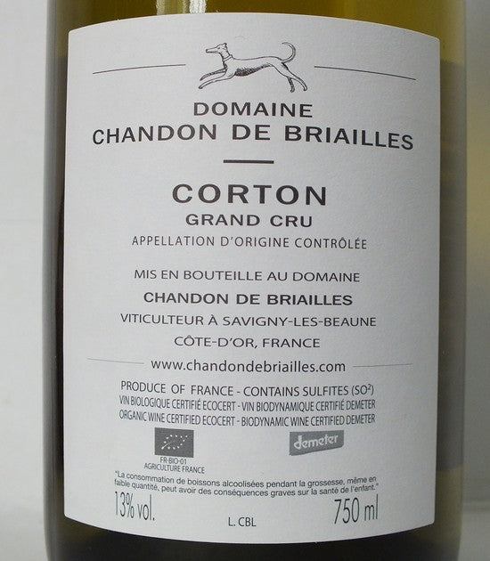 Corton blanc Grand Cru 2020