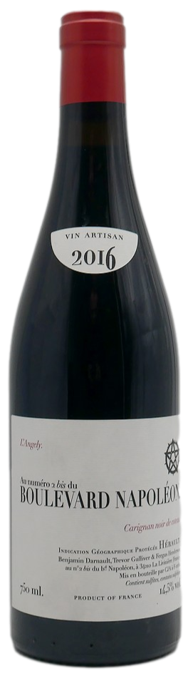 Boulevard Napoléon Cabernet Franc/Syrah 2017