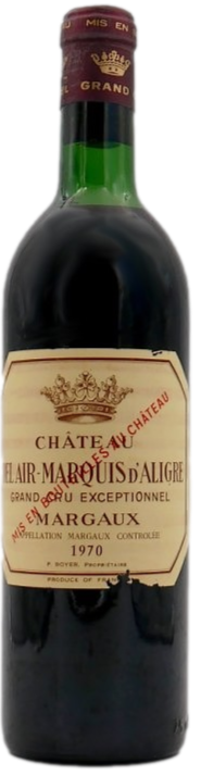 Ch. Bel Air Marquis d'Aligre 1970