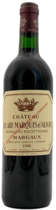 Château Bel Air Marquis d'Aligre 1998