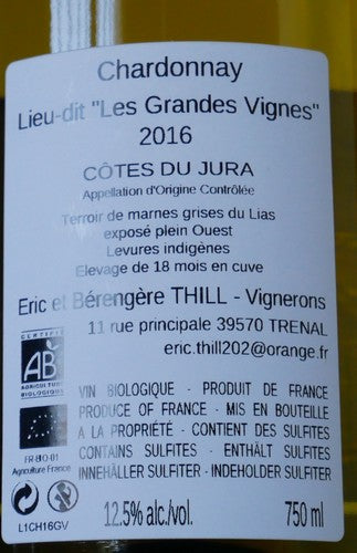 Chardonnay Les Grandes Vignes 2016