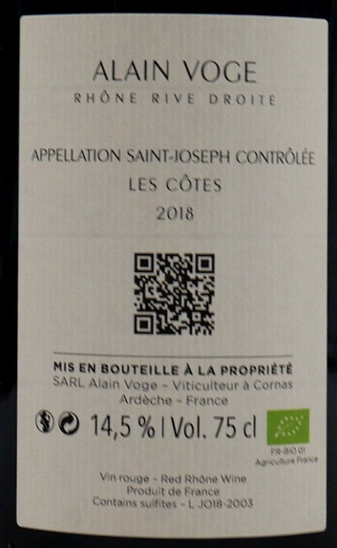 Saint-Joseph Les Côtes 2021