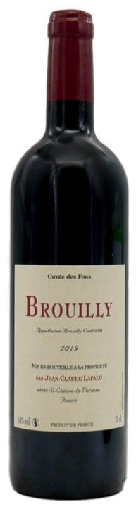 Brouilly Cuvée des Fous 2021
