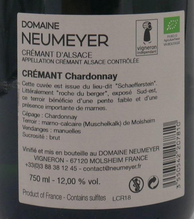 Crémant d'Alsace Chardonnay