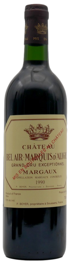 Ch. Bel Air Marquis d'Aligre 1990