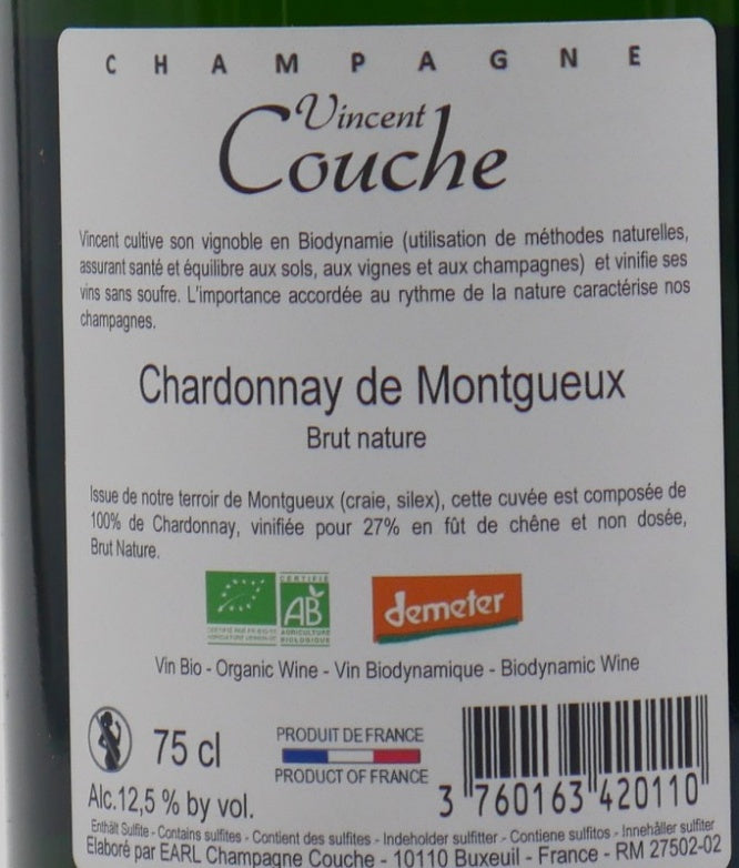 Chardonnay de Montgueux Brut Nature