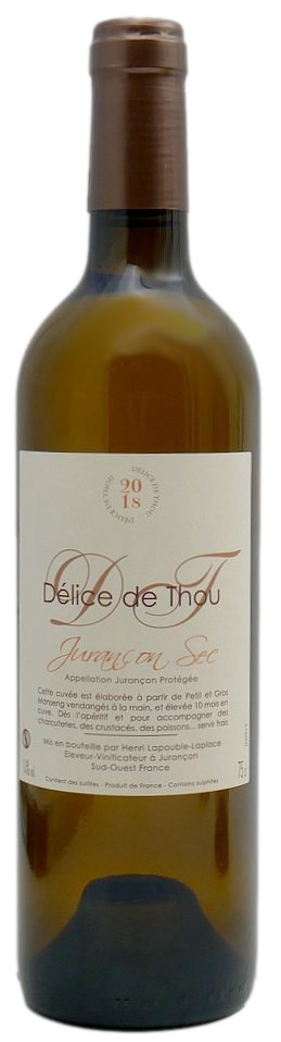 Jurançon sec Délice de Thou 2023