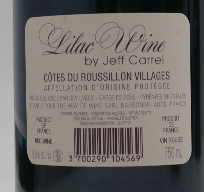 Lilac wine 2021 - Jeff Carrel