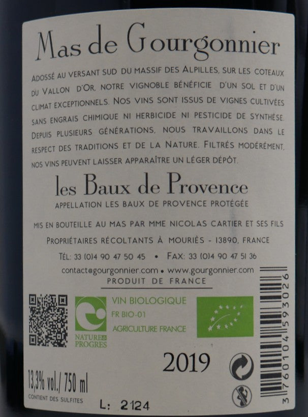 Baux de Provence rouge 2019