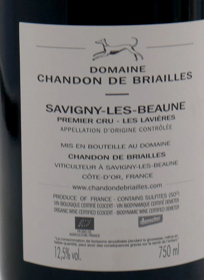 Savigny-Les-Beaune rouge 2020 1er Cru Les Lavières