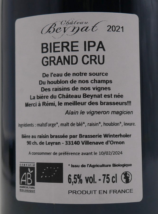 Bière Grand Cru IPA 2021