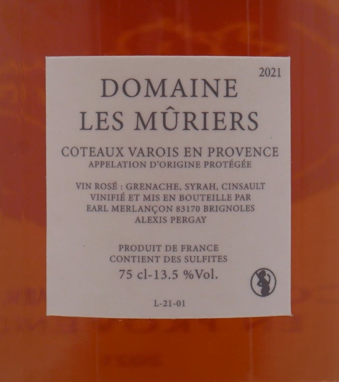 Coteaux varois rosé 2021