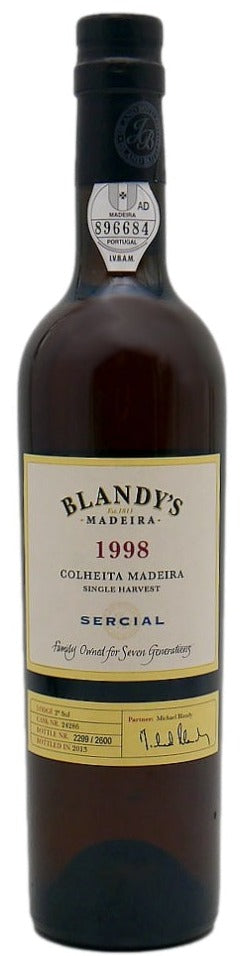 Sercial 1998 Blandy's- bout.50cl