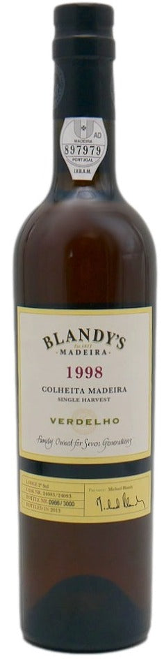 Verdelho 1998 Blandy's - bout.50cl