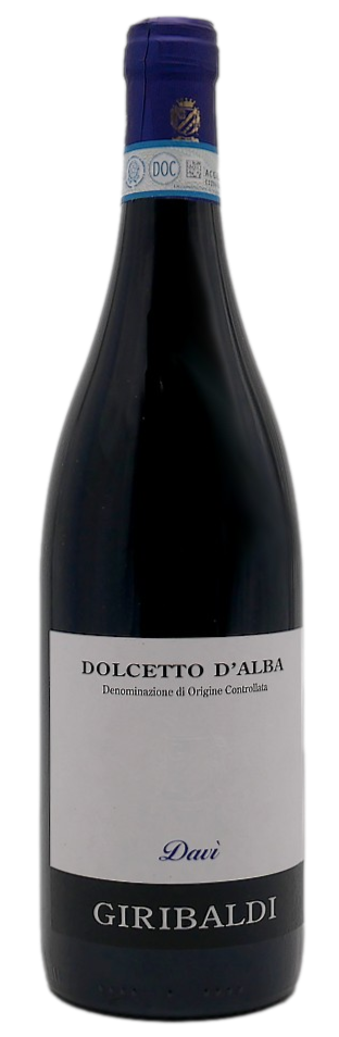 Dolcetto d'Alba Davi 2021 sans soufre ajouté