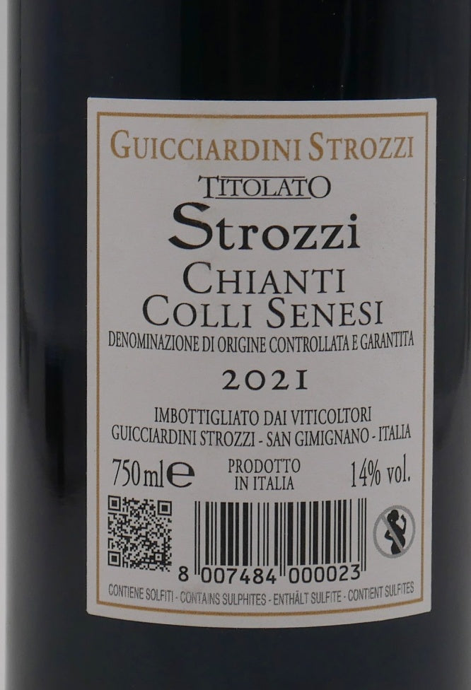 Chianti Titolato Strozzi 2022