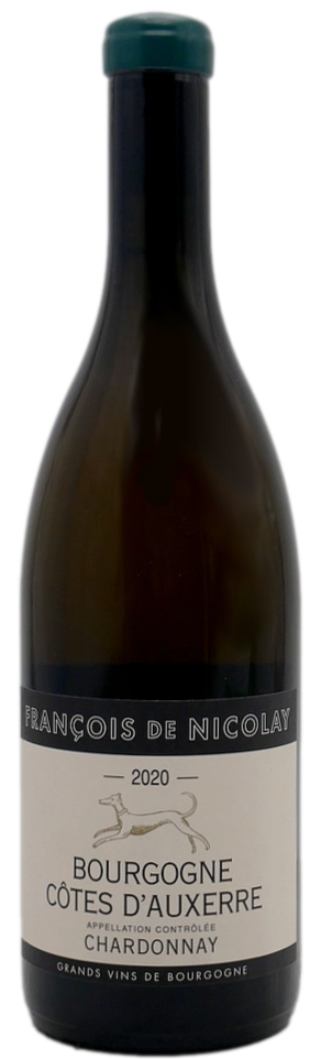 Côtes d'Auxerre blanc 2020 sans sulfites ajoutés