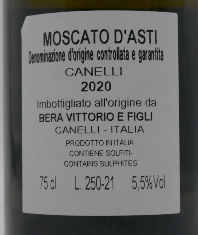 Moscato d'Asti 2020