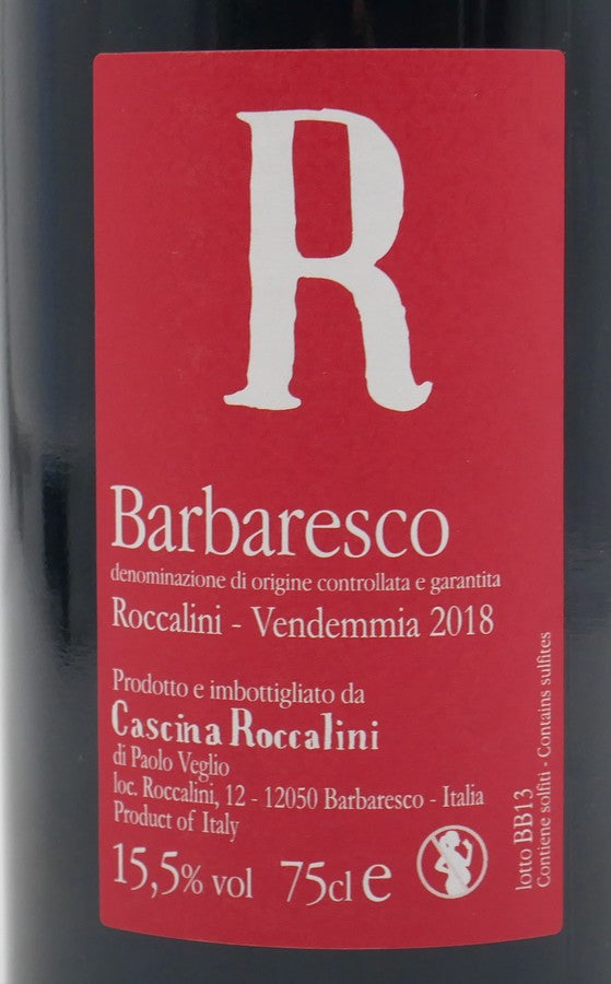 Barbaresco Roccalini 2018