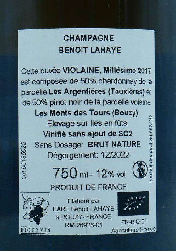 Violaine Brut Nature 2017