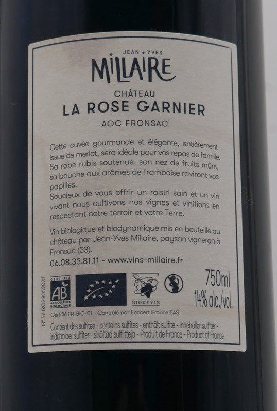 Château La Rose Garnier 2020